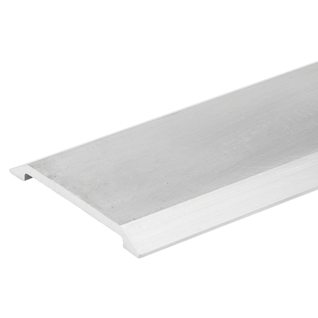 Randall 3' x 2 1/2" Wide Flat Aluminum Threshold 1/4" High 3 FT A-70-M